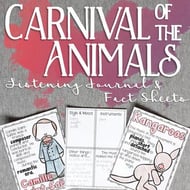 Carnival of the Animals Listening Journal Digital Resources Thumbnail